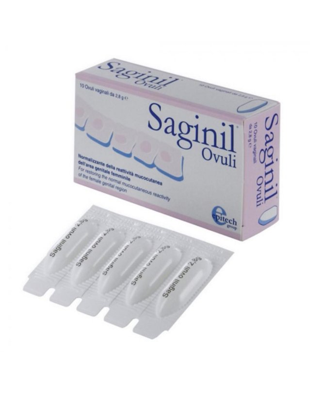 Saginil Ovuli Vaginali 10pz - Per Mucosa Vaginale
