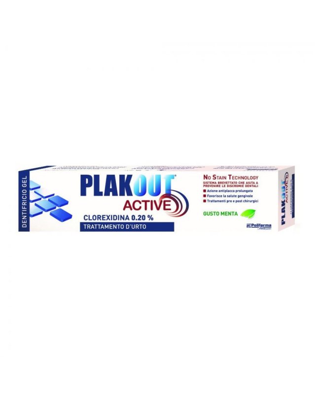 Plakout Active 75ml - Antiplacca e Antibatterico