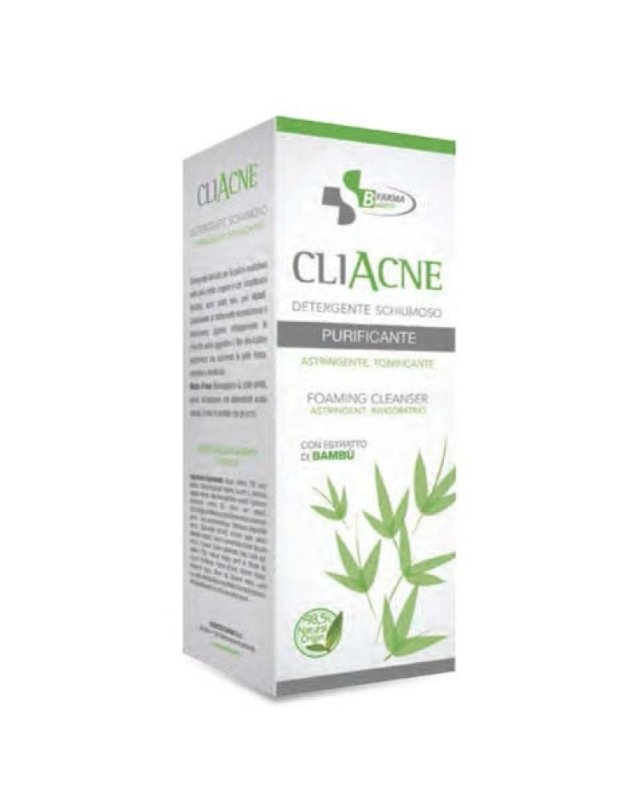 Cliacne Detergente Schiumoso 250ml &ndash; Purificante Pelli Grasse e Impure