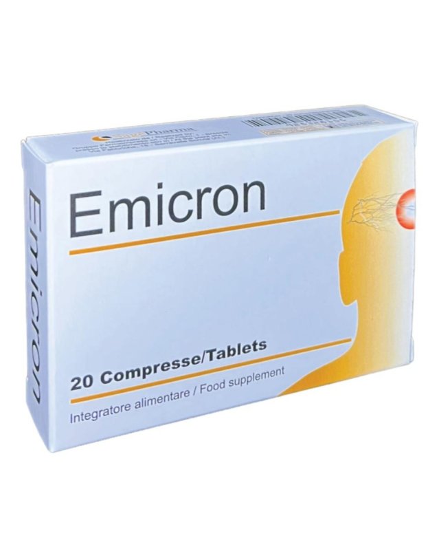 Emicron 20 Compresse - Per Emicrania e Stanchezza