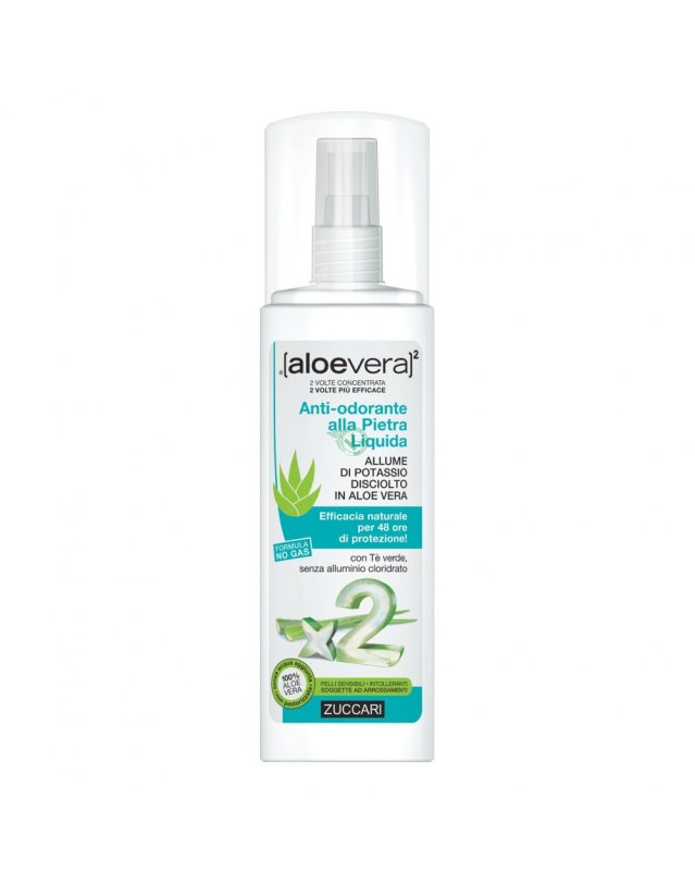 Antiodorante Pietra Liquida Aloevera2 100 ml - 48h Protezione Antiodorante Pietra Liquida Aloevera2 100 ml - 48h Protezione