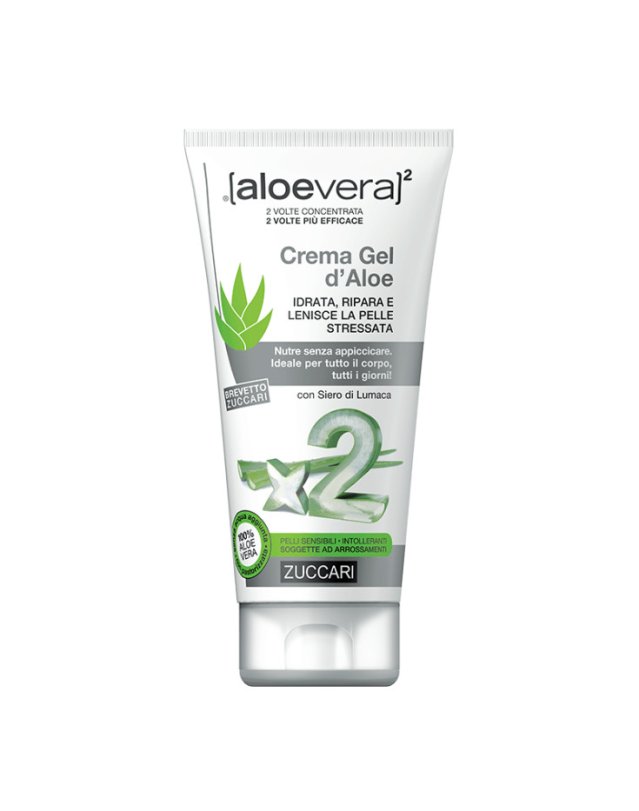 Zuccari Aloevera2 Crema Gel Aloe 150ml - Pelle Idratata e Lenitiva Zuccari Aloevera2 Crema Gel Aloe 150ml - Pelle Idratata e Lenitiva