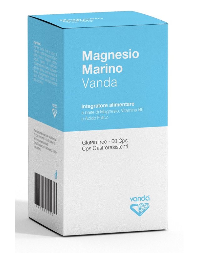 Magnesio Marino 60 Capsule Energia e Funzione Nervosa