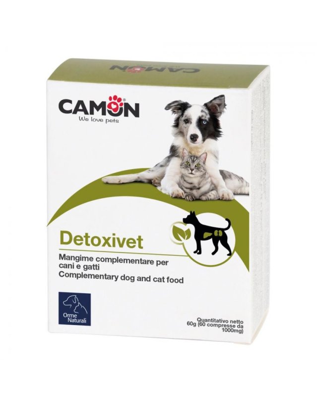 Detoxivet 60 Compresse – Fegato e Reni per Cani e Gatti Detoxivet 60 Compresse – Fegato e Reni per Cani e Gatti