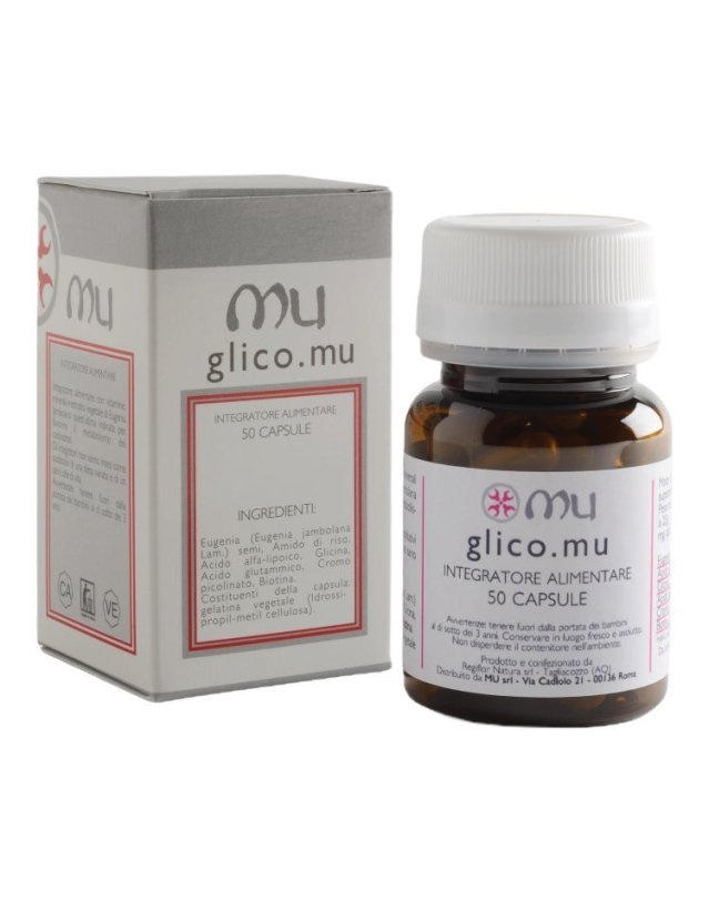 Glico Mu 50 Capsule per Metabolismo del Glucosio