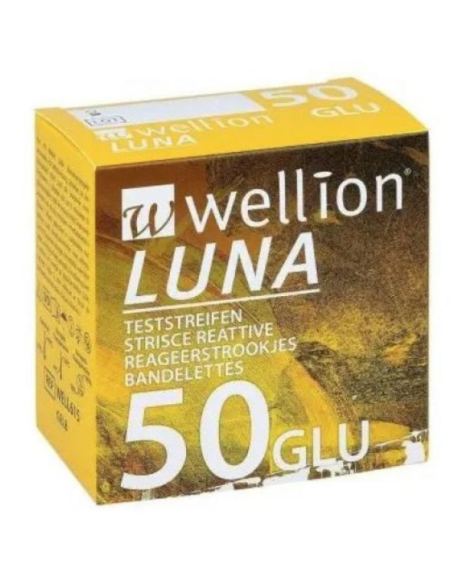 Strisce Glicemia Wellion Luna 50 pz - Per Misurazione Glicemica Strisce Glicemia Wellion Luna 50 pz - Per Misurazione Glicemica