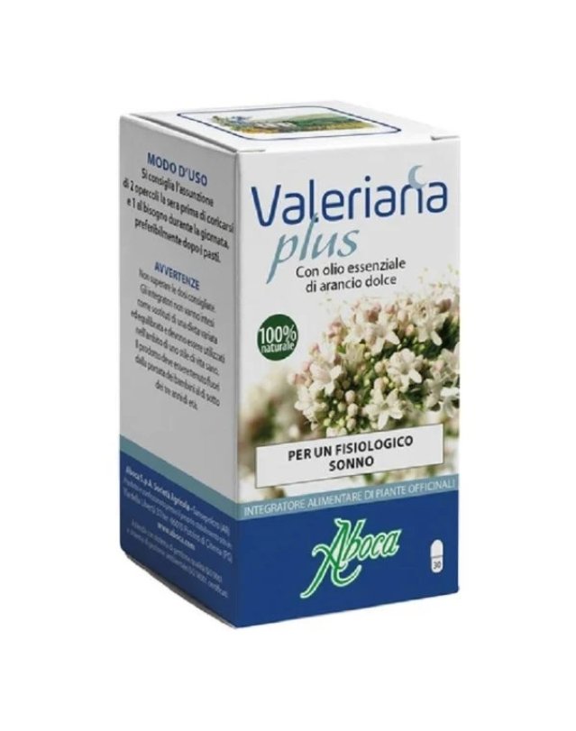Valeriana Plus Aboca 30 opercoli - Sonno e Rilassamento Valeriana Plus Aboca 30 opercoli - Sonno e Rilassamento