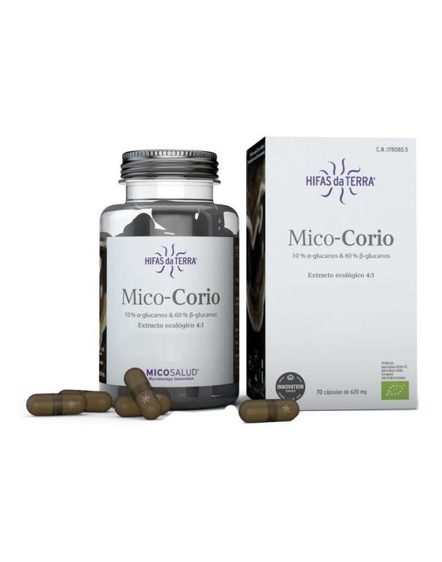 Mico Corio 70 Capsule - Difese Immunitarie e Funzionalit&agrave; Respiratorie