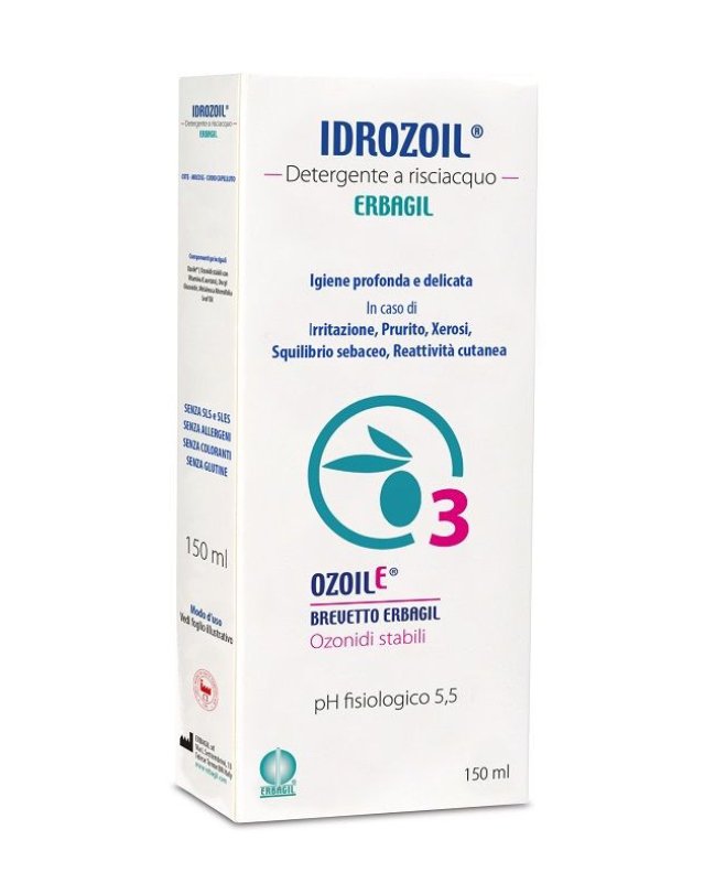 Idrozoil Detergente Risciacquo 150ml - Igiene Delicata Cute e Mucose Idrozoil Detergente Risciacquo 150ml - Igiene Delicata Cute e Mucose