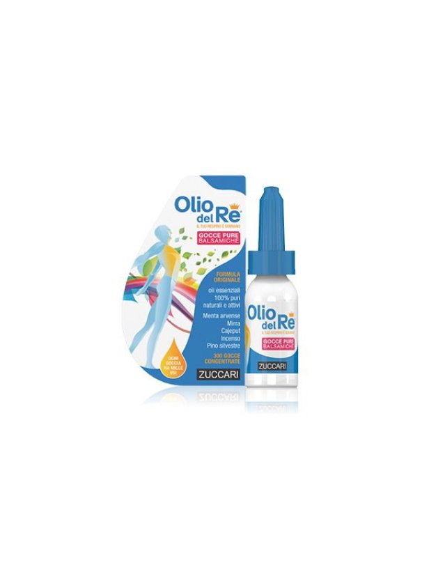 Olio del Re Gocce Pure Balsamiche 10 ml &ndash; Respiro Libero
