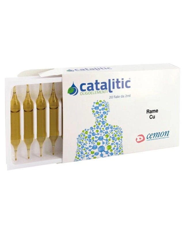 Cemon Catalitic Oligoelementi Rame 20 Fiale – Antiossidante Cemon Catalitic Oligoelementi Rame 20 Fiale – Antiossidante