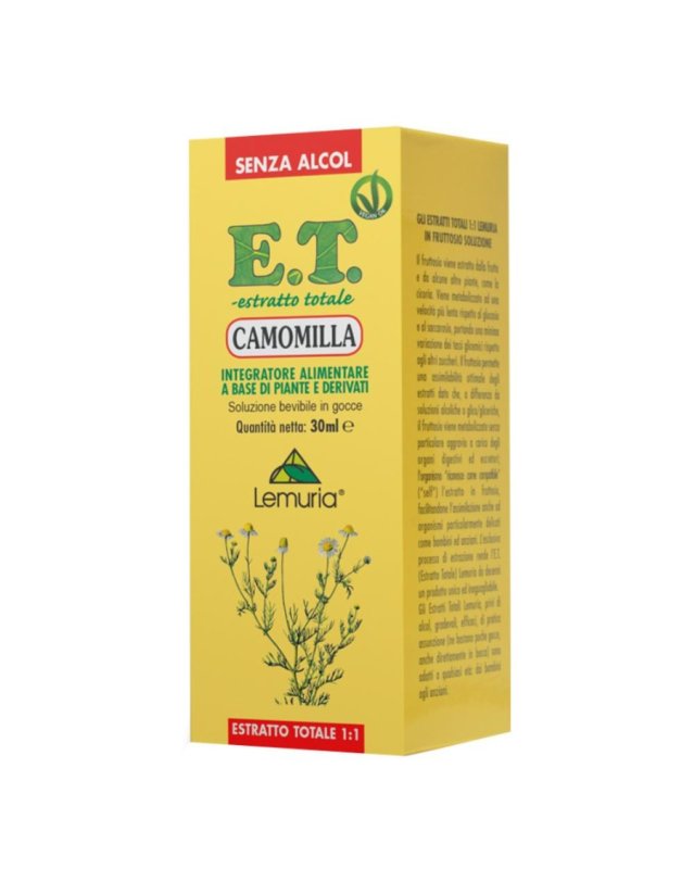Camomilla Estratto Totale 30ml &ndash; Digestione e Rilassamento Naturale