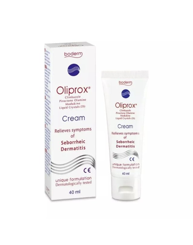 Oliprox Crema 40ml - Azione Lenitiva contro Dermatite Seborroica Oliprox Crema 40ml - Azione Lenitiva contro Dermatite Seborroica