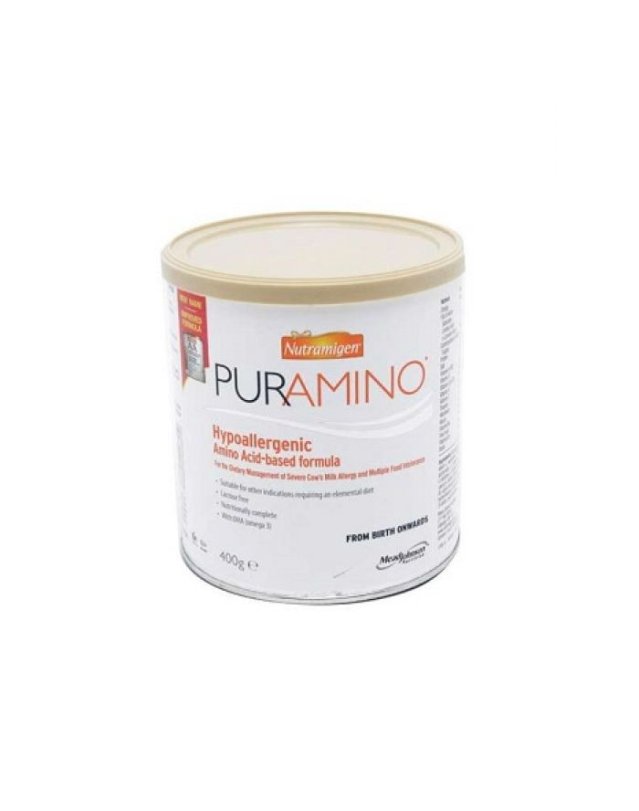 Puramino 400g Alimento Ipoallergenico per Lattanti e Bambini Puramino 400g Alimento Ipoallergenico per Lattanti e Bambini