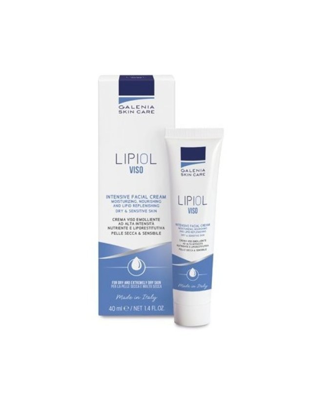 Lipiol Viso 40 ml - Crema Nutriente ed Emolliente Pelli Secche