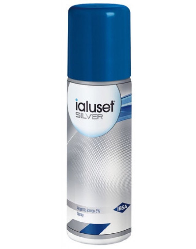 Ialuset Silver Spray 125ml &ndash; Medicazione Ferite e Lesioni Cutanee