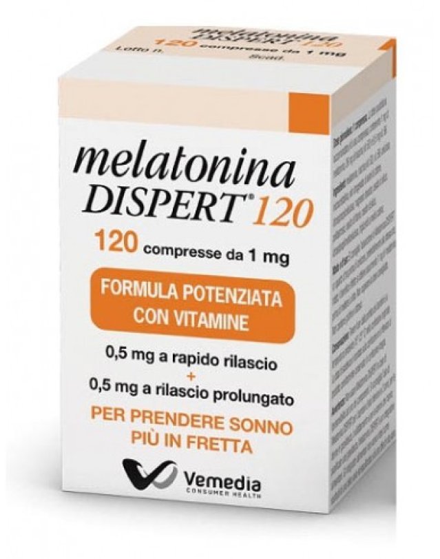 Melatonina Dispert 120 Compresse - Per il Sonno e Relax