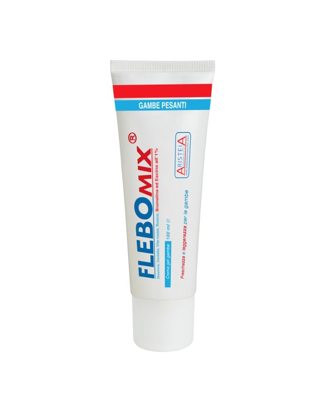 Flebomix Crema Gel 100ml – Gambe Leggere e Microcircolo Flebomix Crema Gel 100ml – Gambe Leggere e Microcircolo