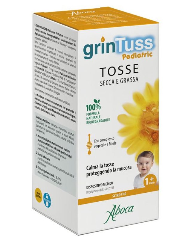 Grintuss Pediatric 180g - Tosse Secca e Grassa Bambini Grintuss Pediatric 180g - Tosse Secca e Grassa Bambini