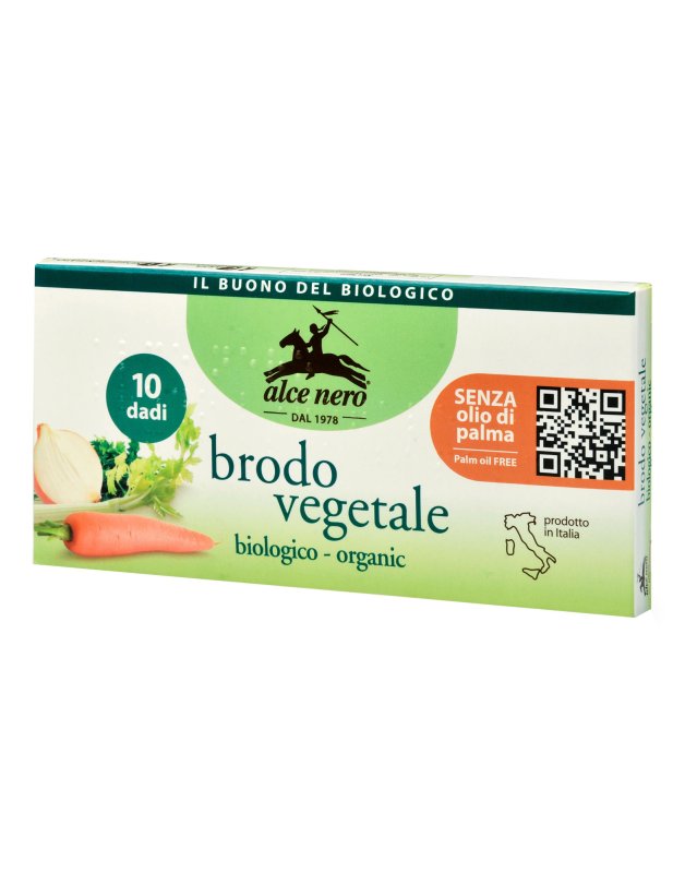 Dado Vegetale Biologico 100g - Senza Glutine e Olio di Palma