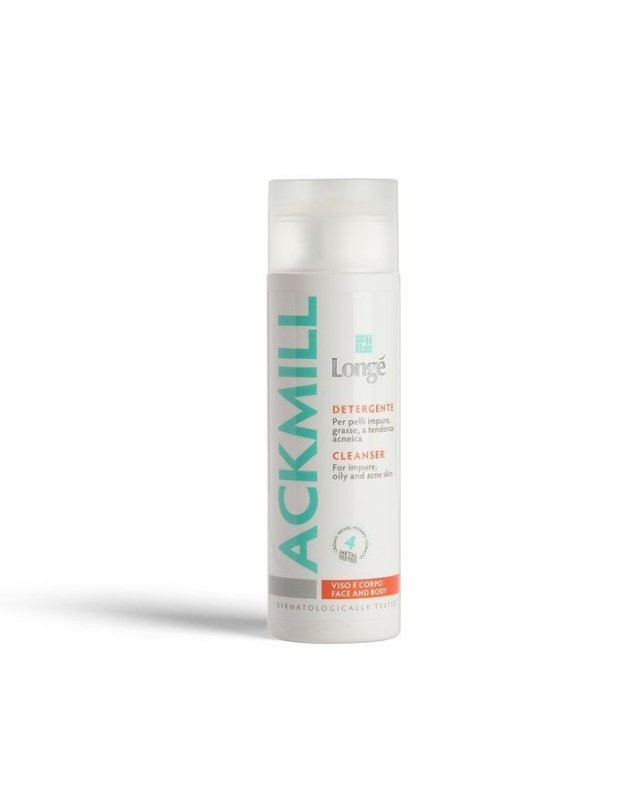 Longè Ackmill Detergente Pelli Grasse 200ml – Purificante Acne Longè Ackmill Detergente Pelli Grasse 200ml – Purificante Acne