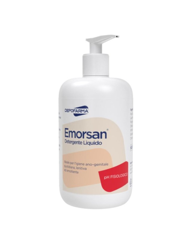 Emorsan Detergente Liquido 500ml Igiene Intima Ano-Genitale Emorsan Detergente Liquido 500ml Igiene Intima Ano-Genitale