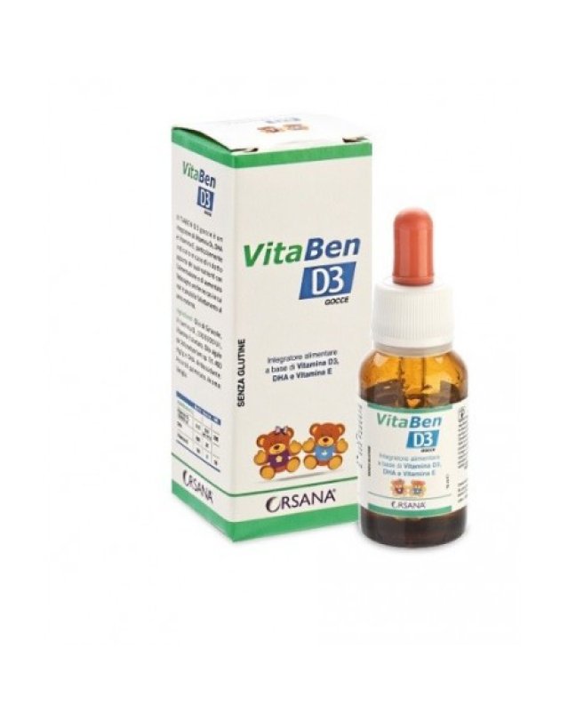 D3 Vitaben 15ml - Integratore Polivitaminico per Bambini D3 Vitaben 15ml - Integratore Polivitaminico per Bambini