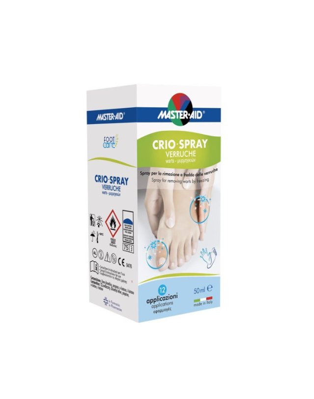 Crio-Spray Verruche 50ml Rimozione a Freddo Palmari e Plantari Crio-Spray Verruche 50ml Rimozione a Freddo Palmari e Plantari