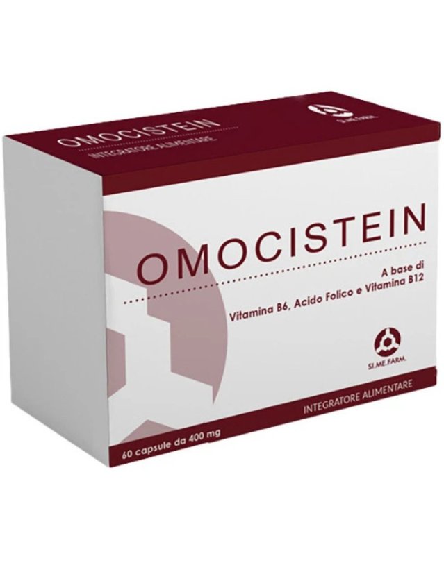 Omocistein 60 capsule - Per il Colesterolo e Metabolismo Omocistein 60 capsule - Per il Colesterolo e Metabolismo