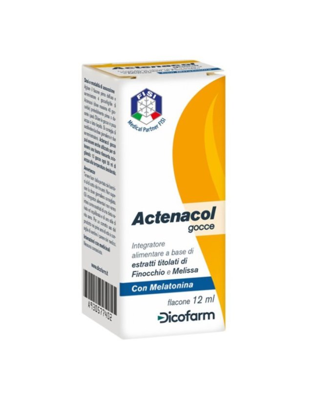 Actenacol Gocce 12ml - Digestione e Sonno Bambini Actenacol Gocce 12ml - Digestione e Sonno Bambini