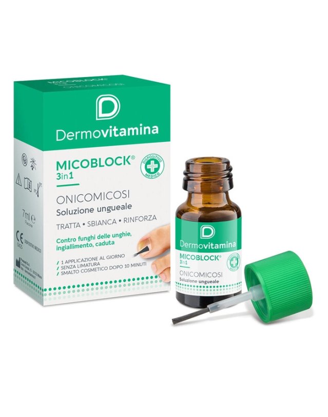 Micoblock Soluzione Ungueale 7ml - Trattamento Onicomicosi Micoblock Soluzione Ungueale 7ml - Trattamento Onicomicosi