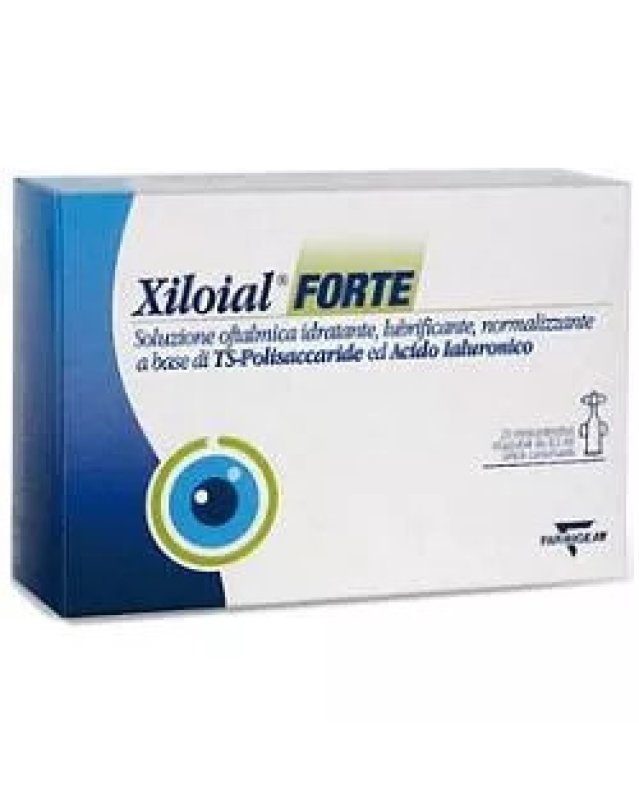 Xiloial Forte 20 Flaconcini Monodose - Collirio Lubrificante