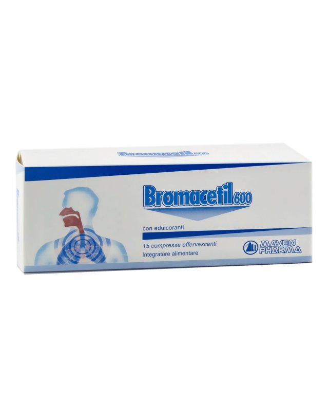 Bromacetil 600 15 Compresse Effervescenti Vie Respiratorie e Difese Immunitarie