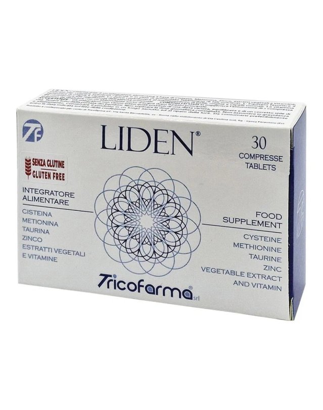 Liden 30 Compresse – Benessere per Unghie e Capelli Liden 30 Compresse – Benessere per Unghie e Capelli