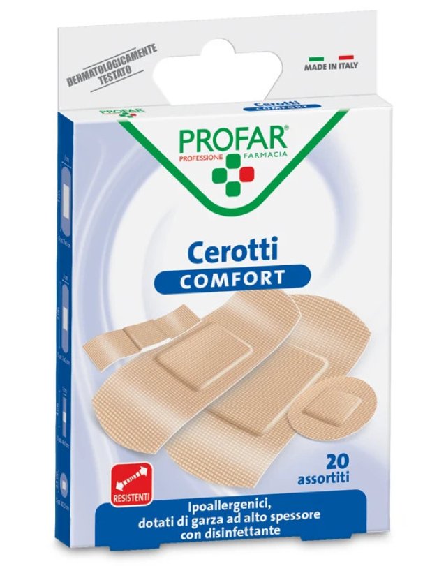 Cerotti Comfort Assortiti 20 pz - Protezione e Comfort
