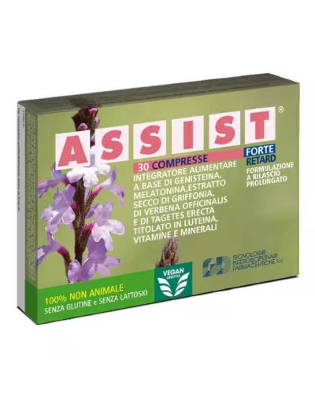 Assist Forte Retard Integratore Menopausa 30 Compresse Senza Glutine e Lattosio