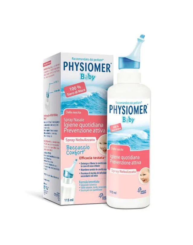 Spray Nasale Neonati 115ml - Igiene e Respirazione