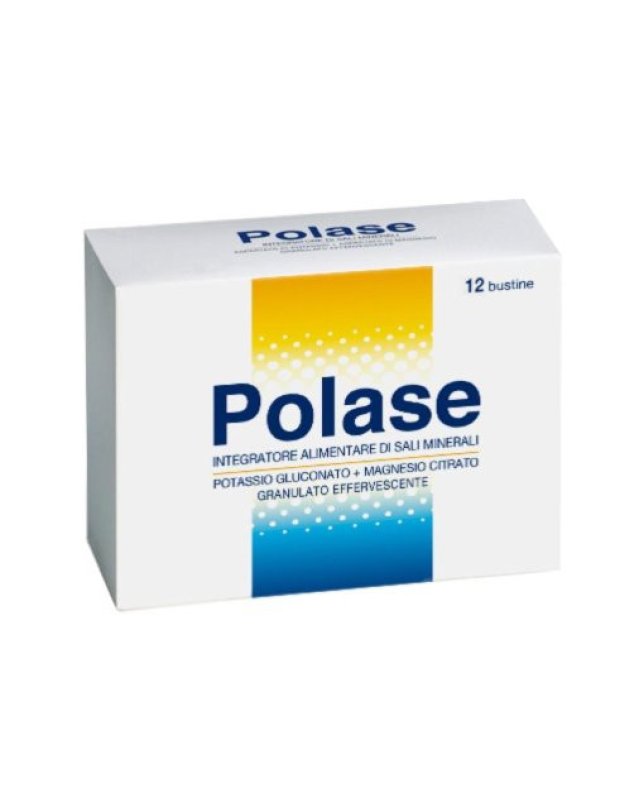 Polase Classico 12 Bustine Magnesio e Potassio Gusto Arancia Polase Classico 12 Bustine Magnesio e Potassio Gusto Arancia