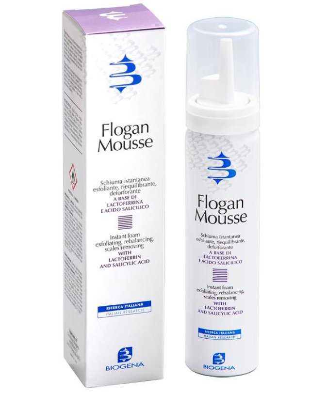 Flogan Mousse 75ml Trattamento Antiforfora Cuoio Capelluto Flogan Mousse 75ml Trattamento Antiforfora Cuoio Capelluto