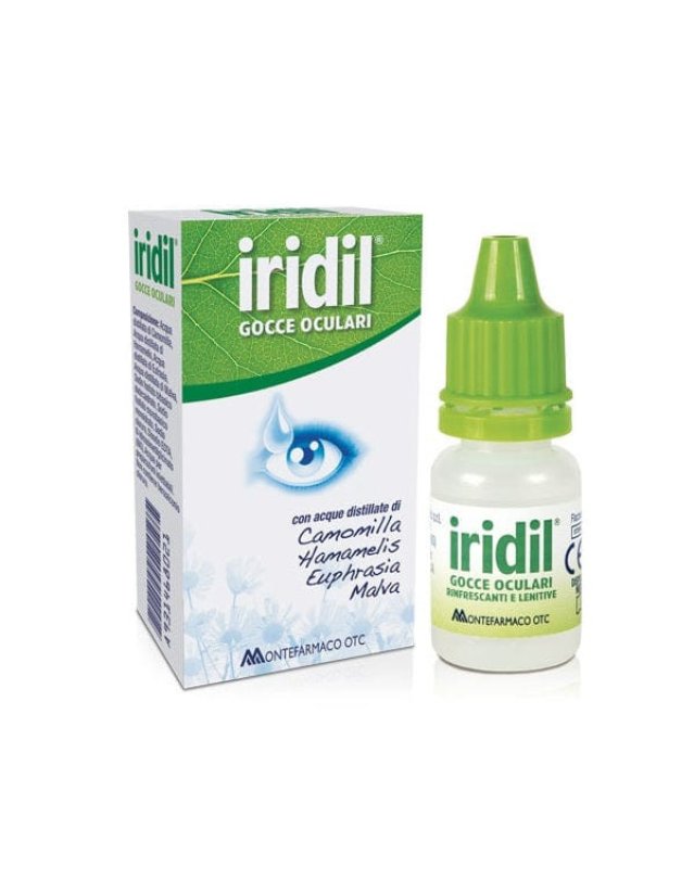 Gocce Oculari 10ml Iridina - Sollievo Arrossamento e Idratante Gocce Oculari 10ml Iridina - Sollievo Arrossamento e Idratante