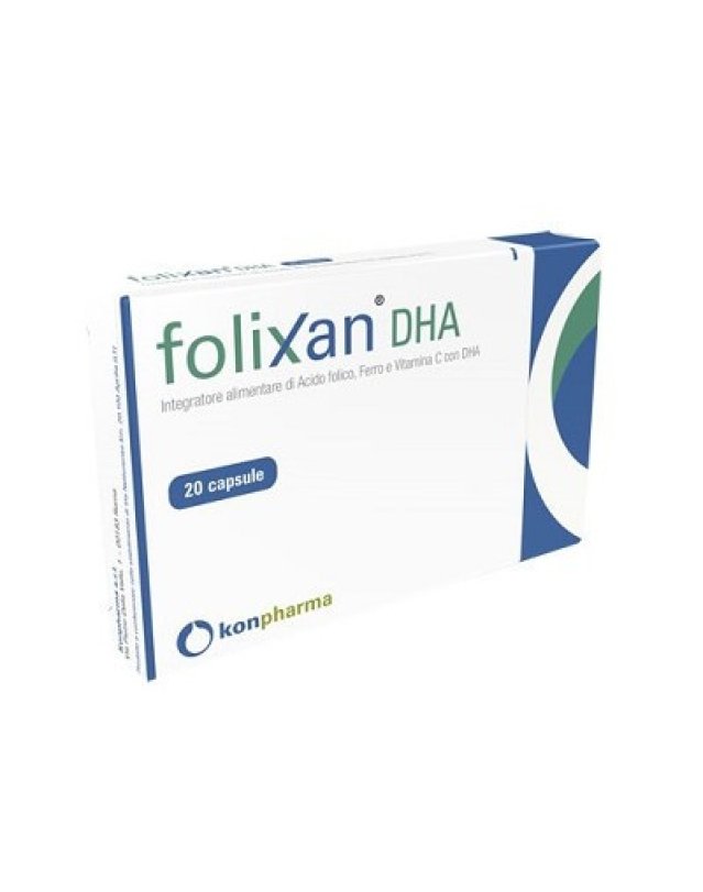 Folixan DHA 20 capsule - Gravidanza e Allattamento Folixan DHA 20 capsule - Gravidanza e Allattamento