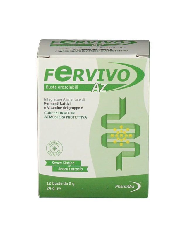 Fervivo AZ 12 Bustine &ndash; Fermenti Lattici e Flora Intestinale