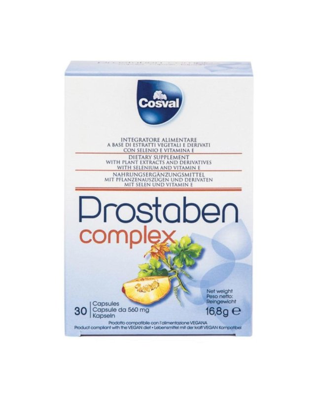 Prostaben Complex 30 Capsule &ndash; Prostata e Vie Urinarie