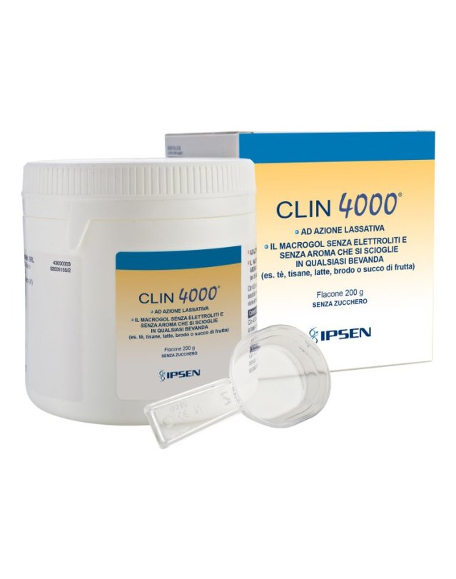 Clin 4000 Polvere 200g – Lassativo per Stitichezza Cronica Clin 4000 Polvere 200g – Lassativo per Stitichezza Cronica
