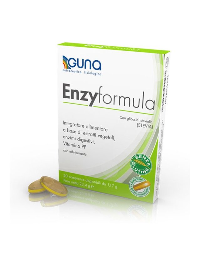Enzyformula GUNA 20 Cpr - Funzione Digestiva e Epatica Enzyformula GUNA 20 Cpr - Funzione Digestiva e Epatica
