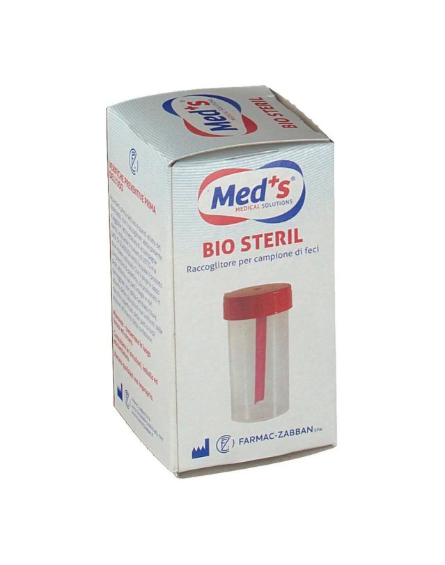 Contenitore Feci Sterile 40ml - Raccolta Campioni Biologici