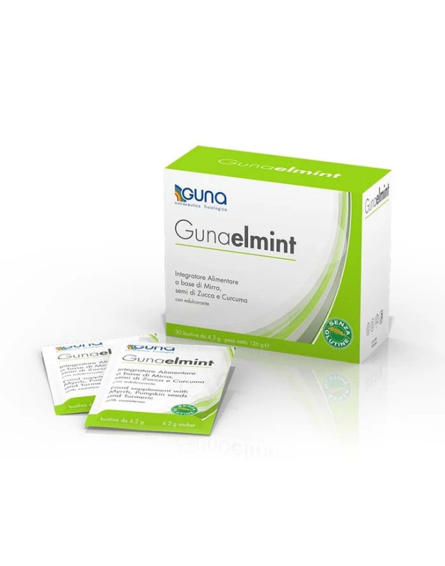 Gunaelmint 30 Bustine - Digestione e Benessere Intestinale