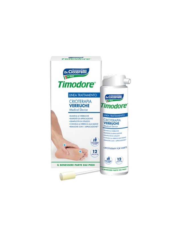 Timodore Trattamento Verruche 75ml - Crioterapia Timodore Trattamento Verruche 75ml - Crioterapia