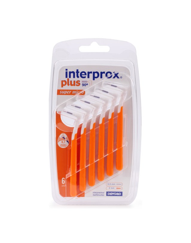 Interprox Plus Super Micro 6pz - Igiene Spazi Interdentali Interprox Plus Super Micro 6pz - Igiene Spazi Interdentali