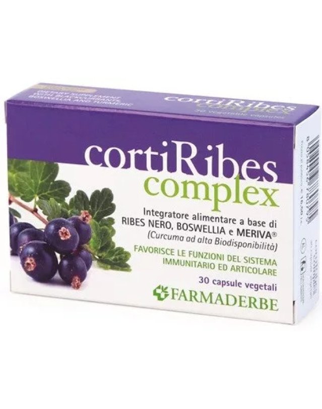 CortiRibes Complex 30 Capsule - Funzione Articolare e Immunità CortiRibes Complex 30 Capsule - Funzione Articolare e Immunità